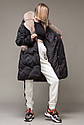 Жіночий пуховик ZLLY (Zilanliya) Чорний Розмір XL, фото 7