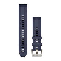 Ремешки для часов Garmin QuickFit 22 MARQ GEN2 Collection силиконовые темно-синие