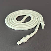Шнурок для одежды 125 см длина, Ø 5 мм - белый ШВ