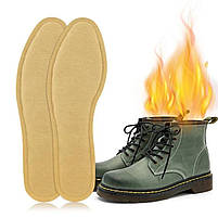 Одноразові устілки з хімічним підігрівом до 50 ° С і підтримкою тепла до 10 годин розмір 40-43 2856, фото 3