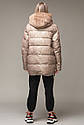 Жіночий пуховик ZLLY (Zilanliya) Капучино Розміри S, фото 4