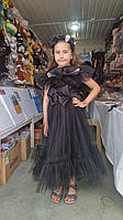 Детское карнавальное платье Венсдей Уэнсдей Wednesday Адамс Рост 120-130 см