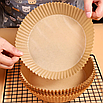 Пергаментний папір одноразові пергаментні форми для випікання діаметр 16см, фото 5