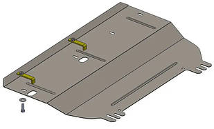 Захист двигуна Citroen С3 Picasso (2003-2017) Кольчуга