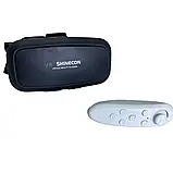 3D окуляри віртуальної реальності VR Shinecon SC-G04BS для смартфонів із пультом, фото 9