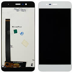 Дисплей (екран) Asus ZenFone 3 Max ZC520TL X008D з тачскріном (білий)