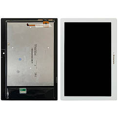 Дисплей (екран) Lenovo Tab 2 10.1" A10-70F A10-70L з тачскріном (білий)