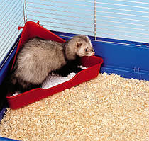 Туалет для тхора кутовий L 370 FERPLAST