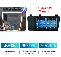 Junsun 4G Android магнітолу для Volvo XC70 V70 S60 2001 — 2009 2+32 тип А 7" 01-04