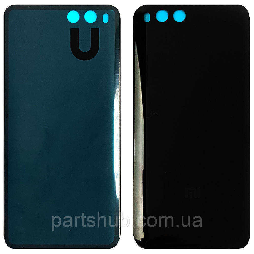 Задня кришка Xiaomi Mi 6 MCE16 чорна оригінал Китай, фото 1