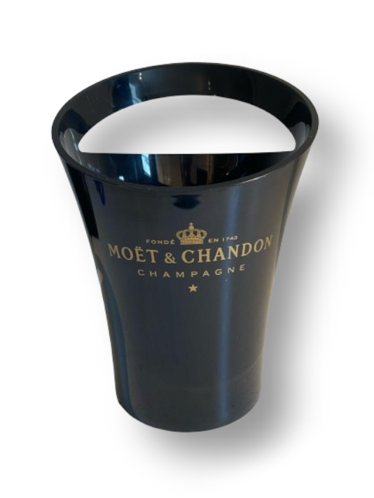 Кулер для шампанского Moet Chandon черный. Ведро для льда Moët & Chandon. Акриловый кулер Моет Шандон - фото 1 - id-p1988453897