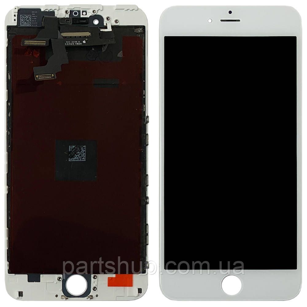 Дисплей (екран) Apple iPhone 6 Plus з тачскріном (білий оригінал REF)