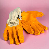 Перчатки рабочие хб с нитриловым покрытием размер L/XL
