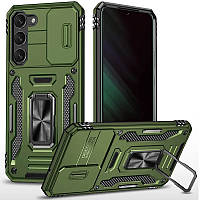 Ударопрочный чехол Camshield Army Ring для Samsung Galaxy S21 FE SND