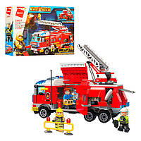 Конструктор Пожарная машина Fire Rescue Qman 2807