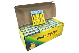 Батарейки R03 AAA "Power Flash" 60 шт.