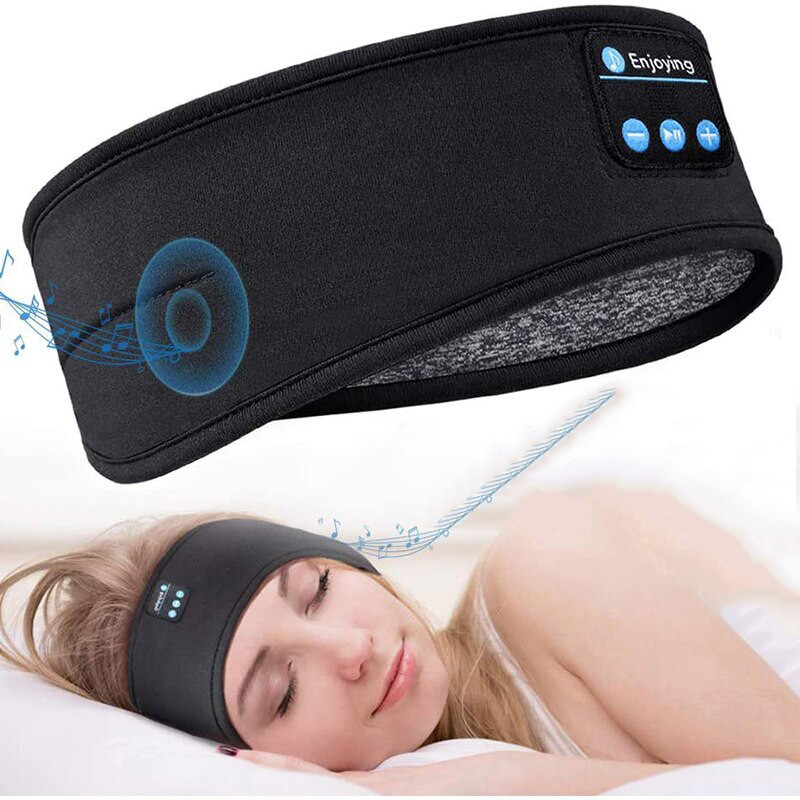 Пов'язка на голову з Bluetooth навушниками для спорту та сну