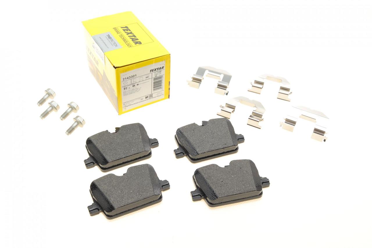Textar 2143301 Колодки гальмівні задні BMW 3, Z4 Roadster, 4, i4, 2, 4 Gran Coupe; Bmw 3 Series, i3; Toyota Supra;