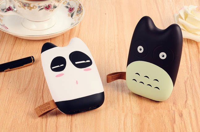 Зовнішній акумулятор Power bank для телефону «Totoro Panda», фото 2