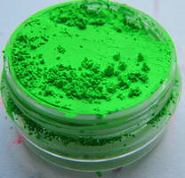 Пигменты для акрила и геля зеленый.