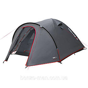 Палатка High Peak Nevada 3 Dark Grey/Red (10202)