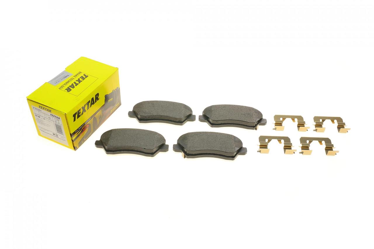 Textar 2153201 Колодки гальмівні передні Kia Cerato III, Cerato Koup III, Cee'd Combi, Ceed, Ceed Sportswagon
