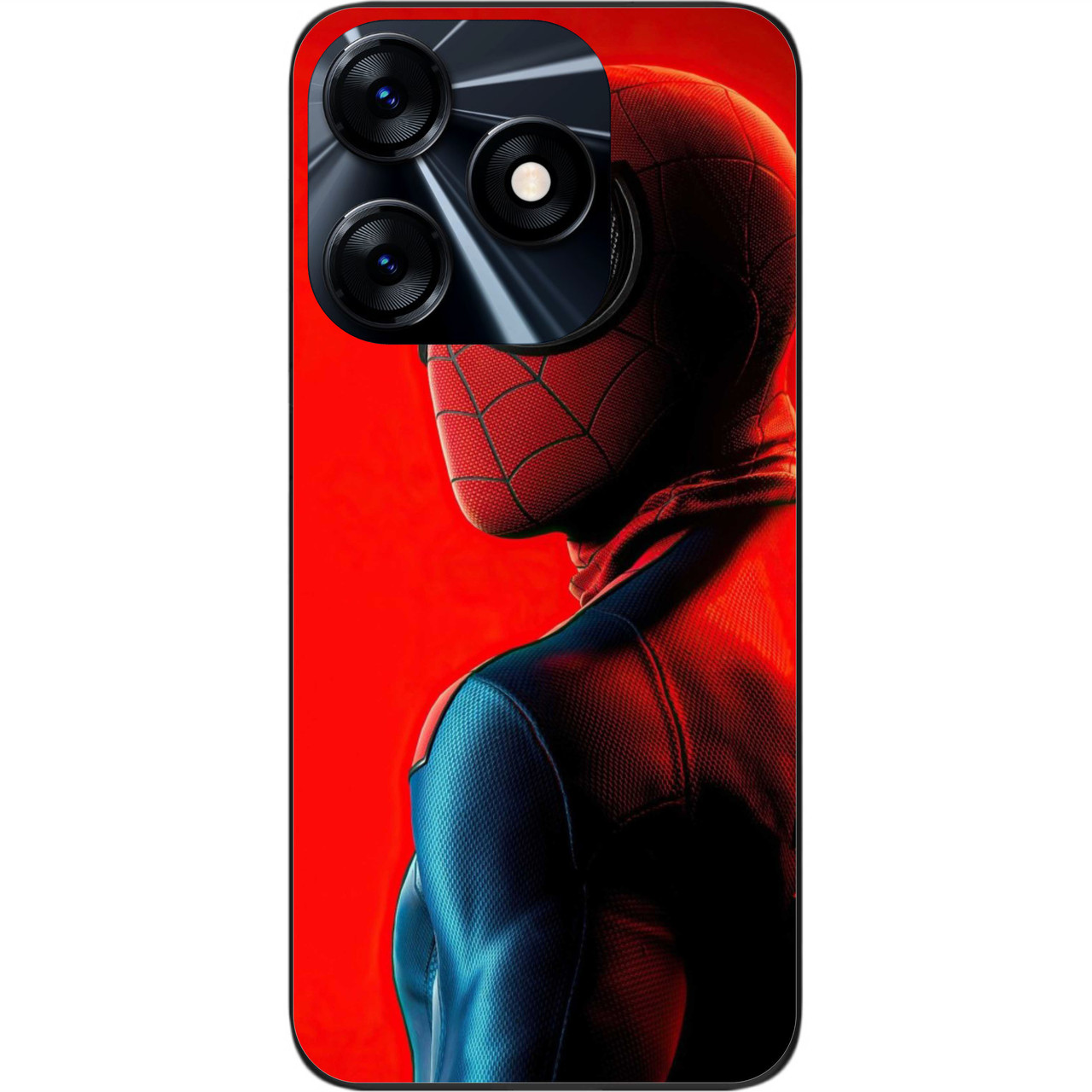 Силіконовий чохол Case для Tecno Spark 10 з картинкою Людина Spider павук