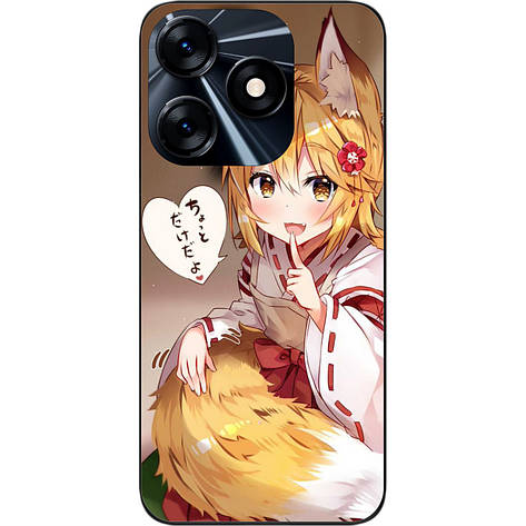 Силіконовий чохол Case для Tecno Spark 10 з картинкою Аніме Холо, фото 1