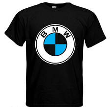 Модна чорна футболка для любителів BMW
