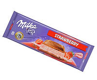 Молочный шоколад Milka Strawberry 300 г