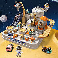 Космічний Трек розвиваюча іграшка для дітей 3-6 років  Сірий Хіт продажу!