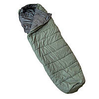 Универсальный зимний спальный мешок до -18, Спальный мешок-кокон с биопухом теплый военный