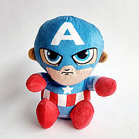 Мягкая игрушка малыш Капитан Америка, 22 см