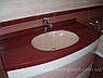 Стільниця у ванну з нижнім кріпленням раковини, фото 3