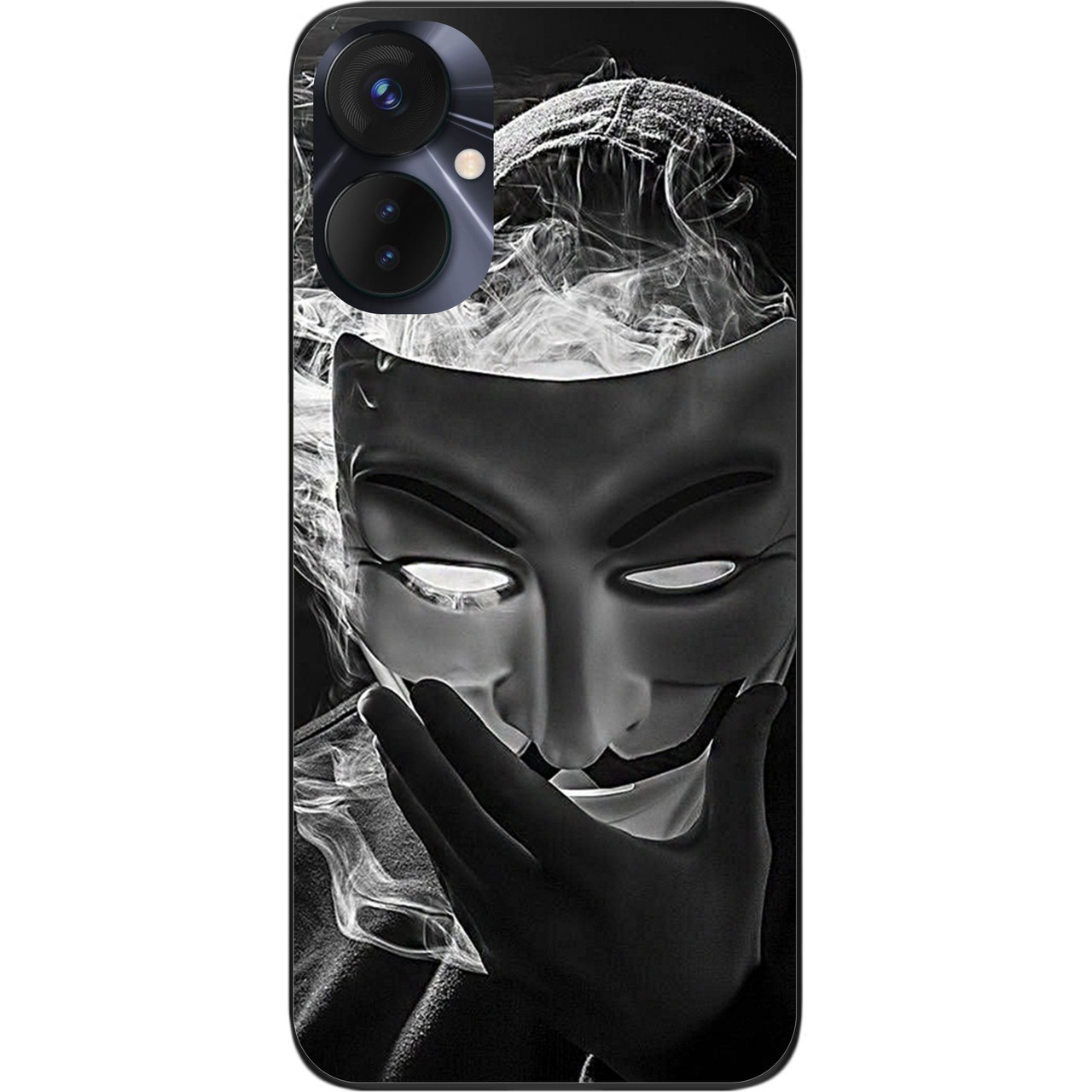 Силіконовий чохол Case для Tecno Spark 9 Pro (KH7n) з картинкою Маска