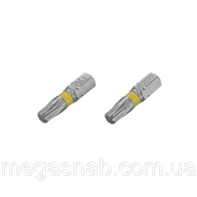 Біти Intertool Torx T30 1/4" * 25 мм 2 шт VT-0226, фото 1