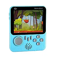 Портативная игровая консоль приставка Game Box G7 500 мАч Blue, Приставка для детей GCC