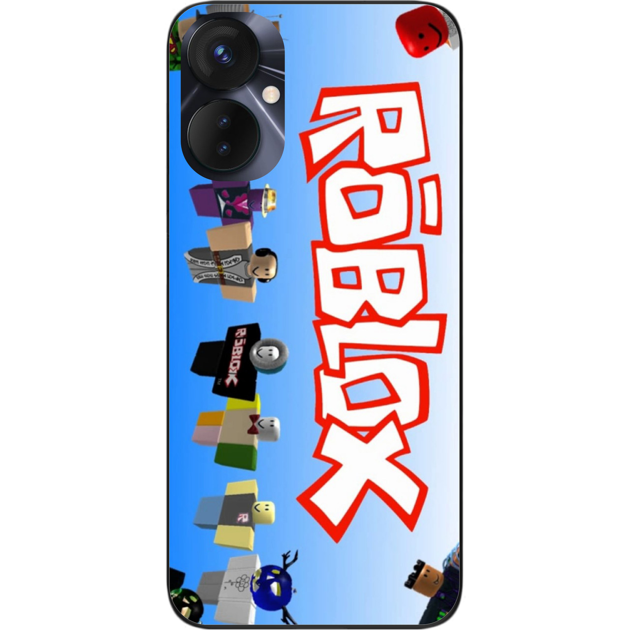 Силіконовий чохол Case для Tecno Spark 9 Pro (KH7n) з картинкою Ігри Roblox
