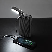 Павербанк Hoco J62 Jove table lamp mobile power 30000mAh Black, Портативное зарядное GCC