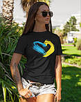 Жіноча футболка з українською символікою, фото 2