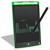 Детский планшет для рисования Writing Tablet LCD 8.5 Green, Планшет для рисования ребенку GCC