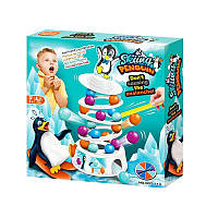 Настольная игра-балансир Пингвин XS977-41, 36 мячиков Toyvoo Настільна гра-балансир Пінгвін XS977-41, 36