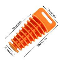 Заглушка выхлопной трубы большая 2/4T для мотокросса