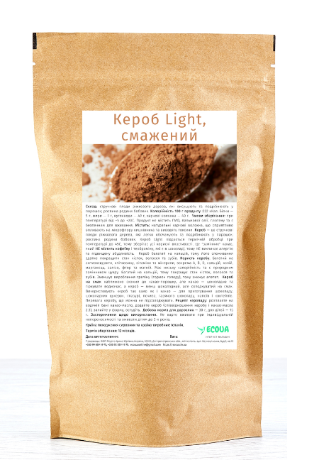 Кероб Light (легко, слабо обсмажений) 500 г, фото 1
