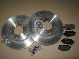 Комплект гальмивний задн. OPEL ASTRA G-05 (вир-во REMSA) 8957.00 UA58
