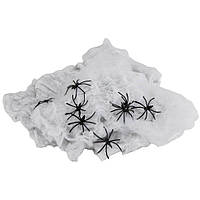 Декор на Хелловін "Павутиння", біле 9х15см