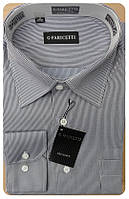 Рубашка мужская G-Faricetti модель 9817 синяя полоска