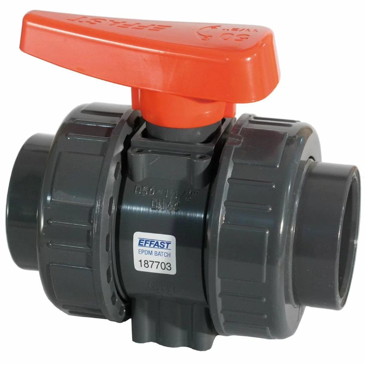 Кран кульовий промисловий Effast d20 мм серії "BK1" з муфтовим закінченням, BDRBK1D0200