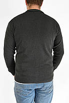 Светр чоловічий з коміром на блискавці демісезонний Кофта в'язана Wandeng (Угорщина) L — 3XL, фото 5