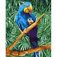 Картина по номерам "Голубое чудо" Идейка KHO4487 40х50 см Toyvoo Картина за номерами "Блакитне диво" Ідейка